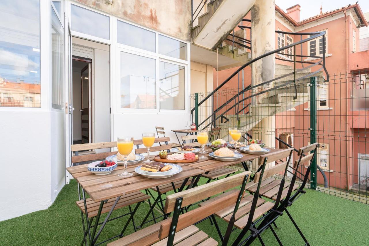 Host Wise - Spacious Fresh Flat W Terrace - Near Sea Espinho  Εξωτερικό φωτογραφία