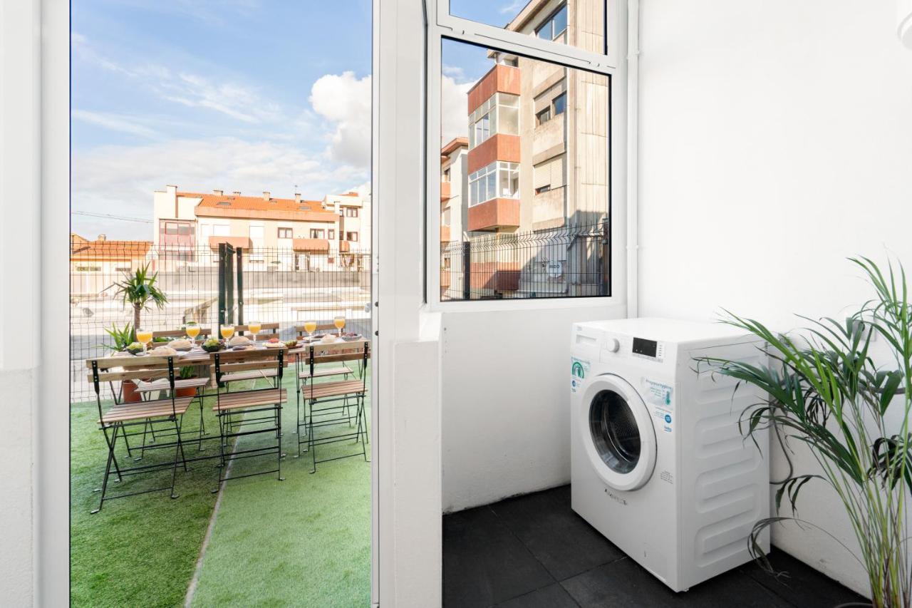 Host Wise - Spacious Fresh Flat W Terrace - Near Sea Espinho  Εξωτερικό φωτογραφία